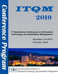 7th International Conference on Information Technology and Quantitative Management (ITQM 2019)